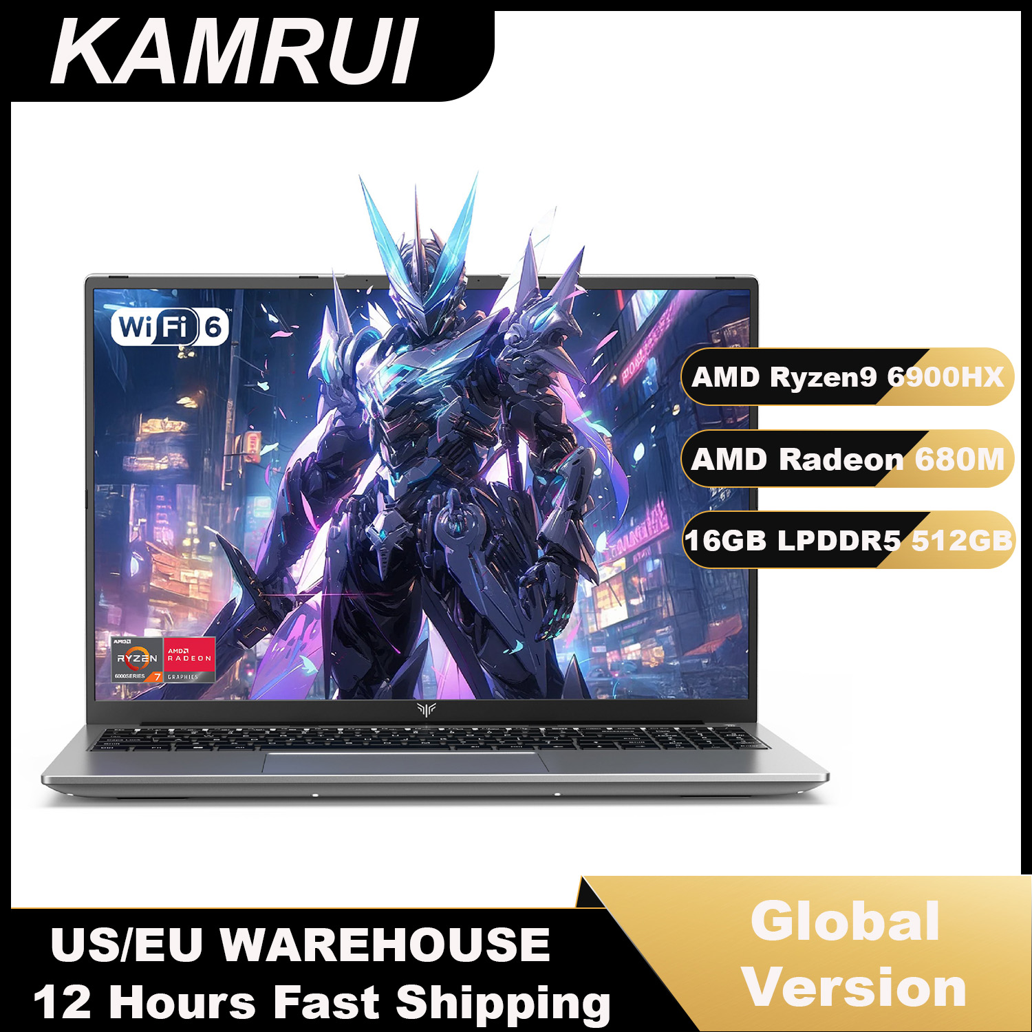 Laptop Accessories Must Have - Ordinateur portable KAMRUI 16 pouces, AMD