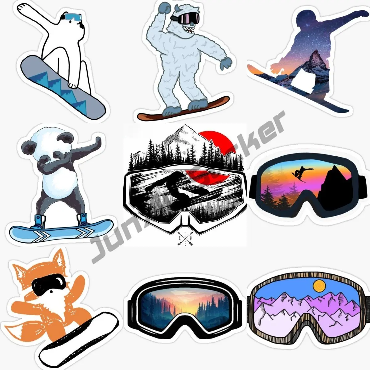 Laptop Accessories Online - Autocollant décoratif en vinyle pour moto