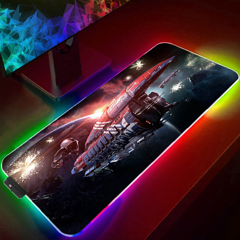 Tapis de souris RGB Gamer, gra - Laptop Accessories Online avis et prix