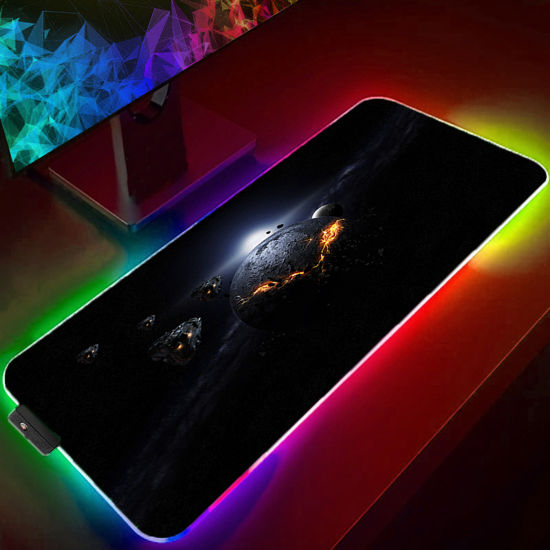 Tapis de souris RGB Gamer, gra - Laptop Accessories Online avis et prix