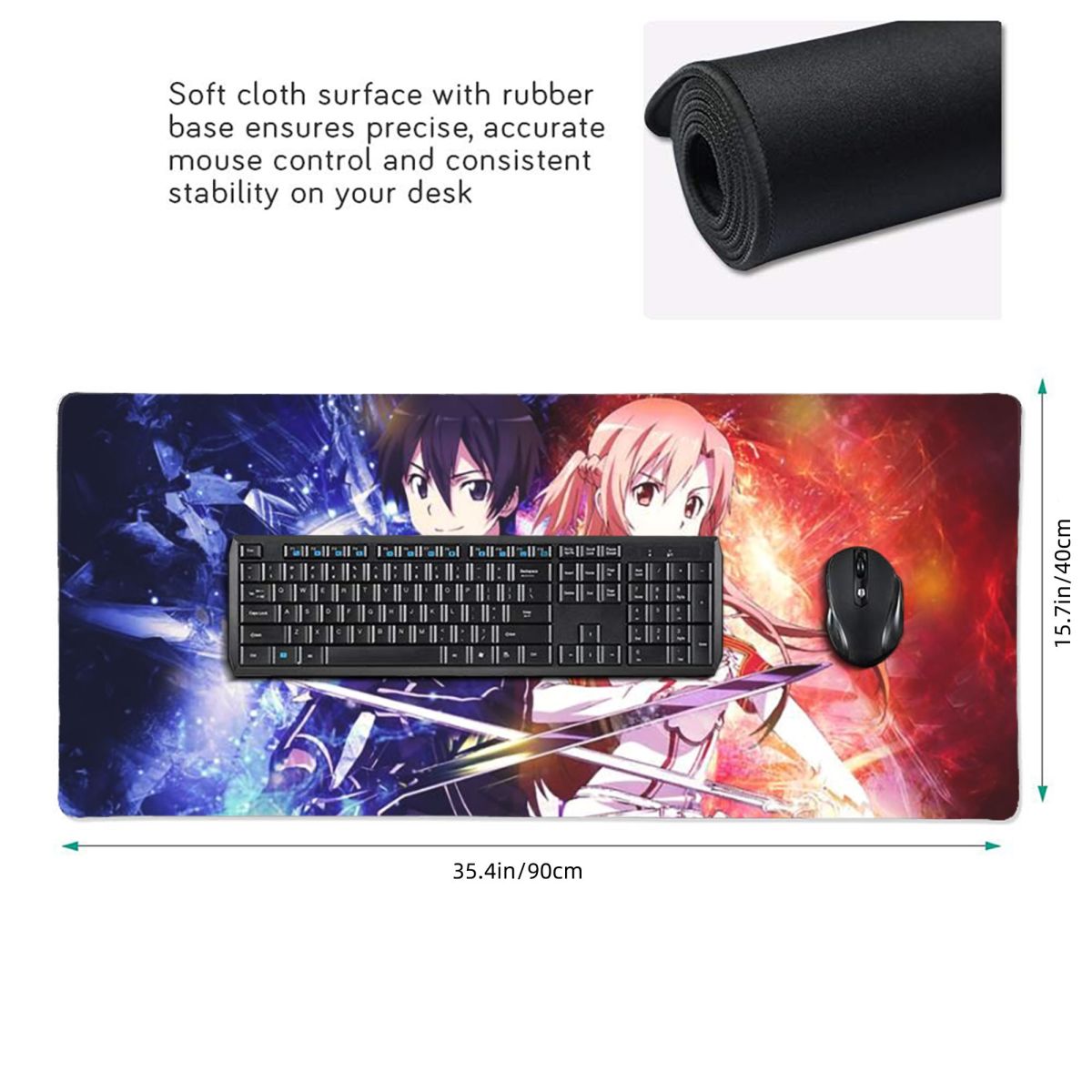 Grand tapis de souris Sword Ar - Laptop Accessories Online avis et prix