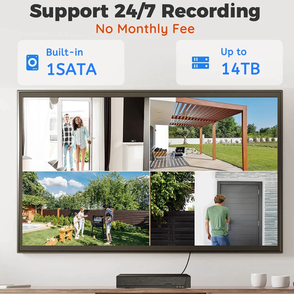 Enregistreur vidéo réseau POE  - Monitor Portable Usb avis et prix