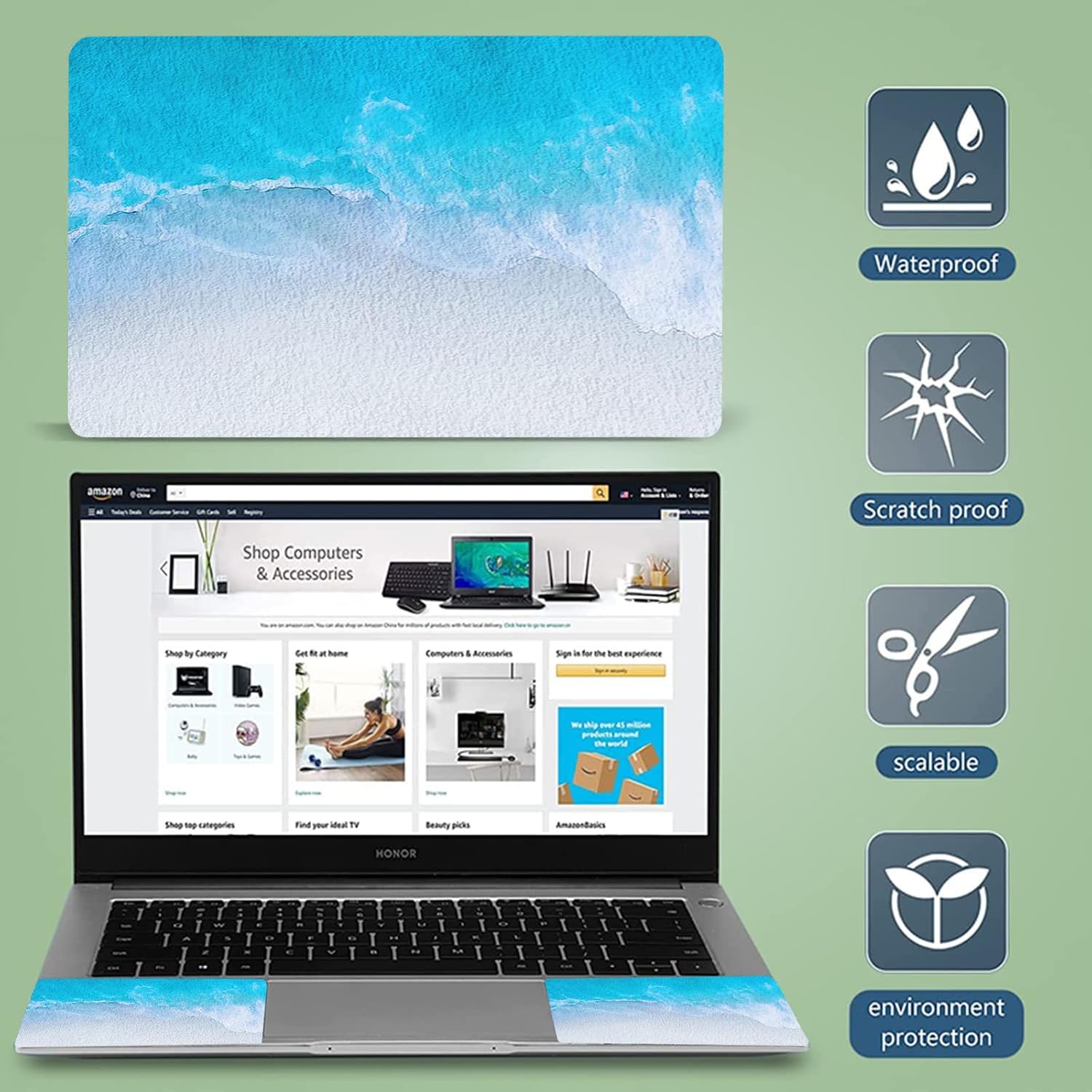 Autocollant pour ordinateur po - Laptop Accessories Msi avis et prix