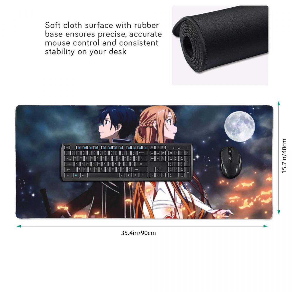 Grand tapis de souris Sword Ar - Laptop Accessories Online avis et prix