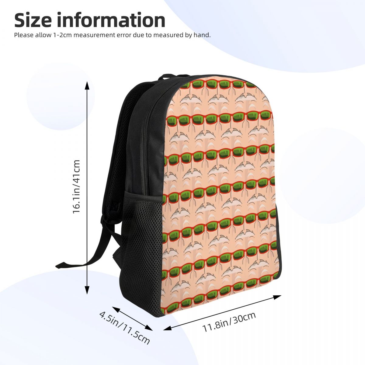 Sac à dos avec visage de M-Mas - Laptop Accessories For College avis et prix