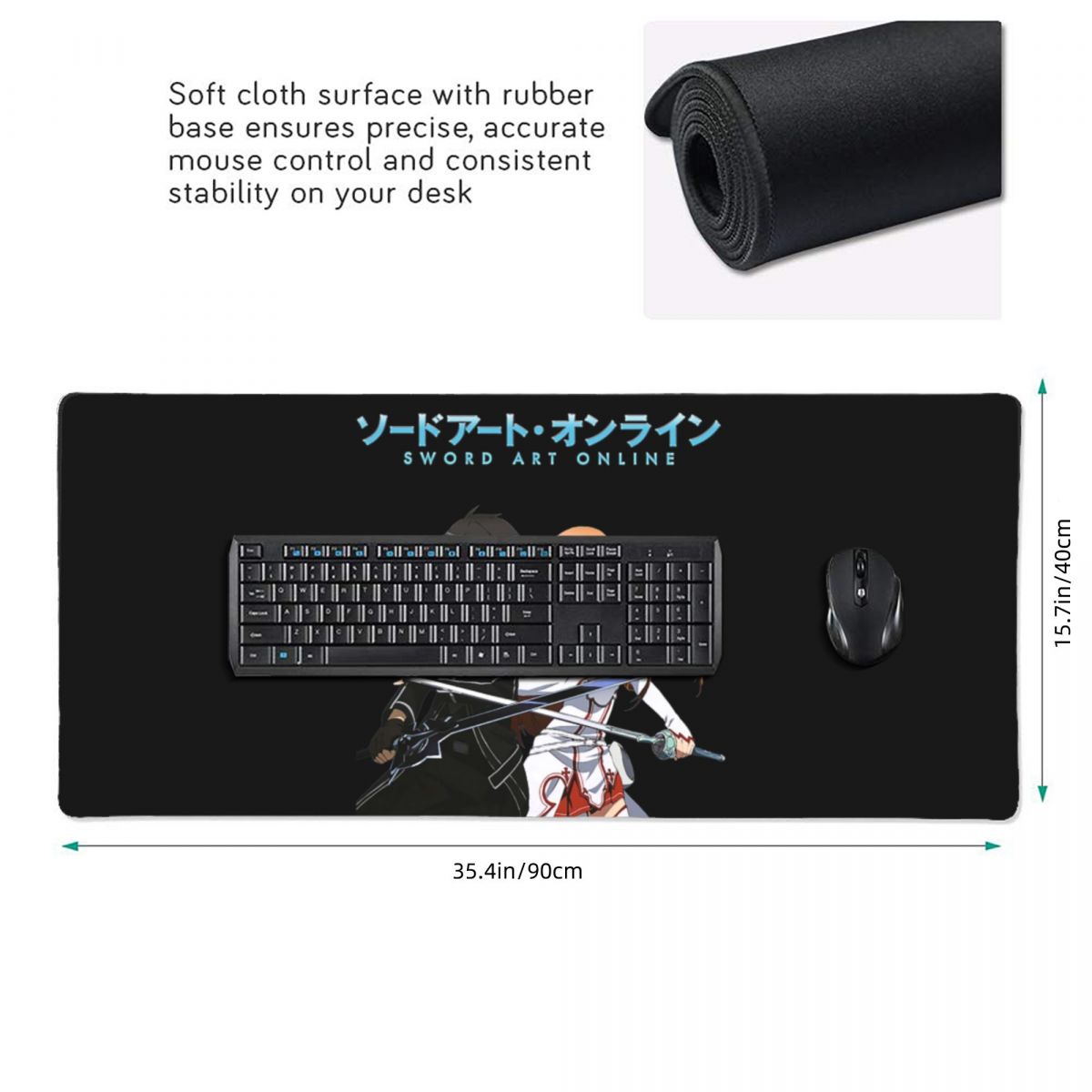 Grand tapis de souris Sword Ar - Laptop Accessories Online avis et prix